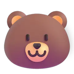 Muso di orso Emoji Windows