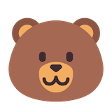 bear Emoji microsoft