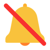 bell-with-slash Emoji microsoft