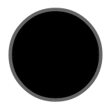 black-circle Emoji microsoft