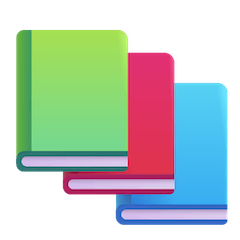 Books Emoji on Windows