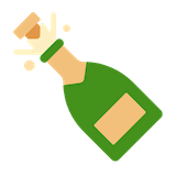 bottle-with-popping-cork Emoji microsoft