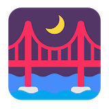 bridge-at-night Emoji microsoft