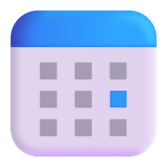 Calendar Emoji on Windows