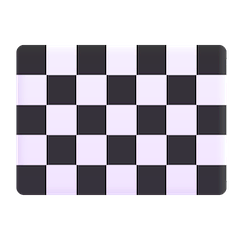 Bandeira xadrez Emoji Windows