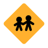 children-crossing Emoji microsoft