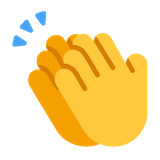 clapping-hands Emoji microsoft