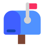 closed-mailbox-with-raised-flag Emoji microsoft