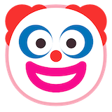 clown-face Emoji microsoft