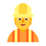 construction-worker Emoji microsoft