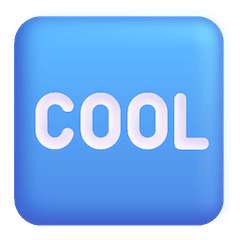 Simbolo con parola inglese “Cool” Emoji Windows