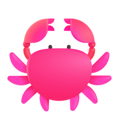 Crab Emoji on Windows