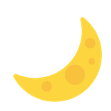 crescent-moon Emoji microsoft