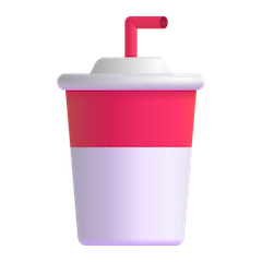 Cup With Straw Emoji on Windows