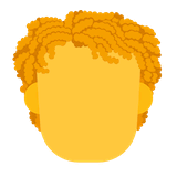 curly-hair Emoji microsoft