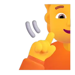 Persona sorda Emoji Windows
