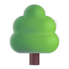 Deciduous Tree Emoji on Windows