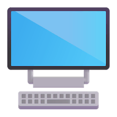 🖥️ Desktop Computer Emoji on Windows