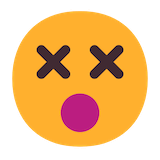dizzy-face Emoji microsoft