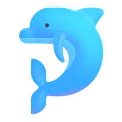 Dolphin Emoji on Windows