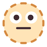 dotted-line-face Emoji microsoft