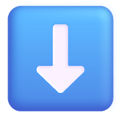 ⬇️ Down Arrow Emoji on Windows