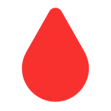 drop-of-blood Emoji microsoft
