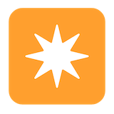 eight-pointed-star Emoji microsoft