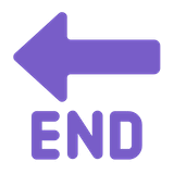 end-arrow Emoji microsoft