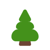 evergreen-tree Emoji microsoft