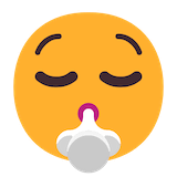 face-exhaling Emoji microsoft