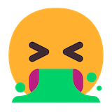 face-vomiting Emoji microsoft