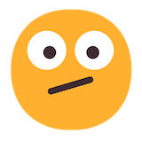 face-with-diagonal-mouth Emoji microsoft