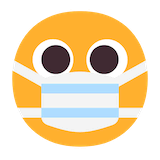 face-with-medical-mask Emoji microsoft