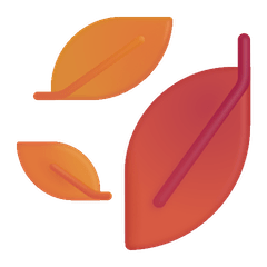 🍂 Fallen Leaf Emoji on Windows
