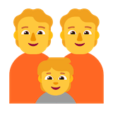 family-adult-adult-child Emoji microsoft