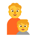 family-adult-child Emoji microsoft