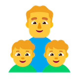 family-man-boy-boy Emoji microsoft