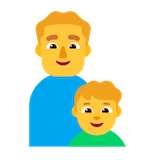 family-man-boy Emoji microsoft