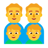 family-man-man-boy-boy Emoji microsoft