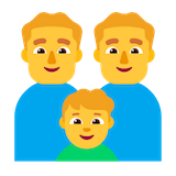 family-man-man-boy Emoji microsoft