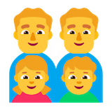family-man-man-girl-boy Emoji microsoft