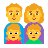 family-man-woman-girl-boy Emoji microsoft
