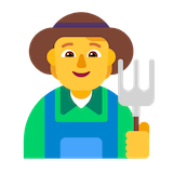 farmer Emoji microsoft