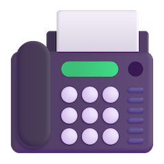 Fax Machine Emoji on Windows