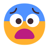 fearful-face Emoji microsoft