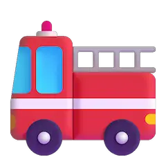 🚒 Fire Engine Emoji on Windows