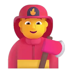 🧑‍🚒 Vigile del fuoco Emoji su Windows