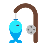 fishing-pole Emoji microsoft