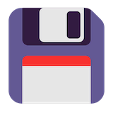 floppy-disk Emoji microsoft